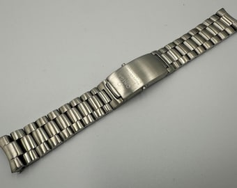 For OMG Seamaster Planet Ocean Bracelet Watch Strap Handmade Crafted Engraved 20mm