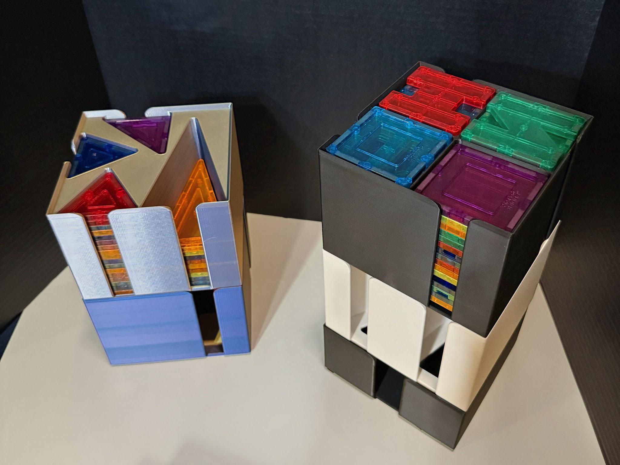 Magnetic Tile Organizer | Magna Tile Storage Bin | Picassotiles Sorting ...