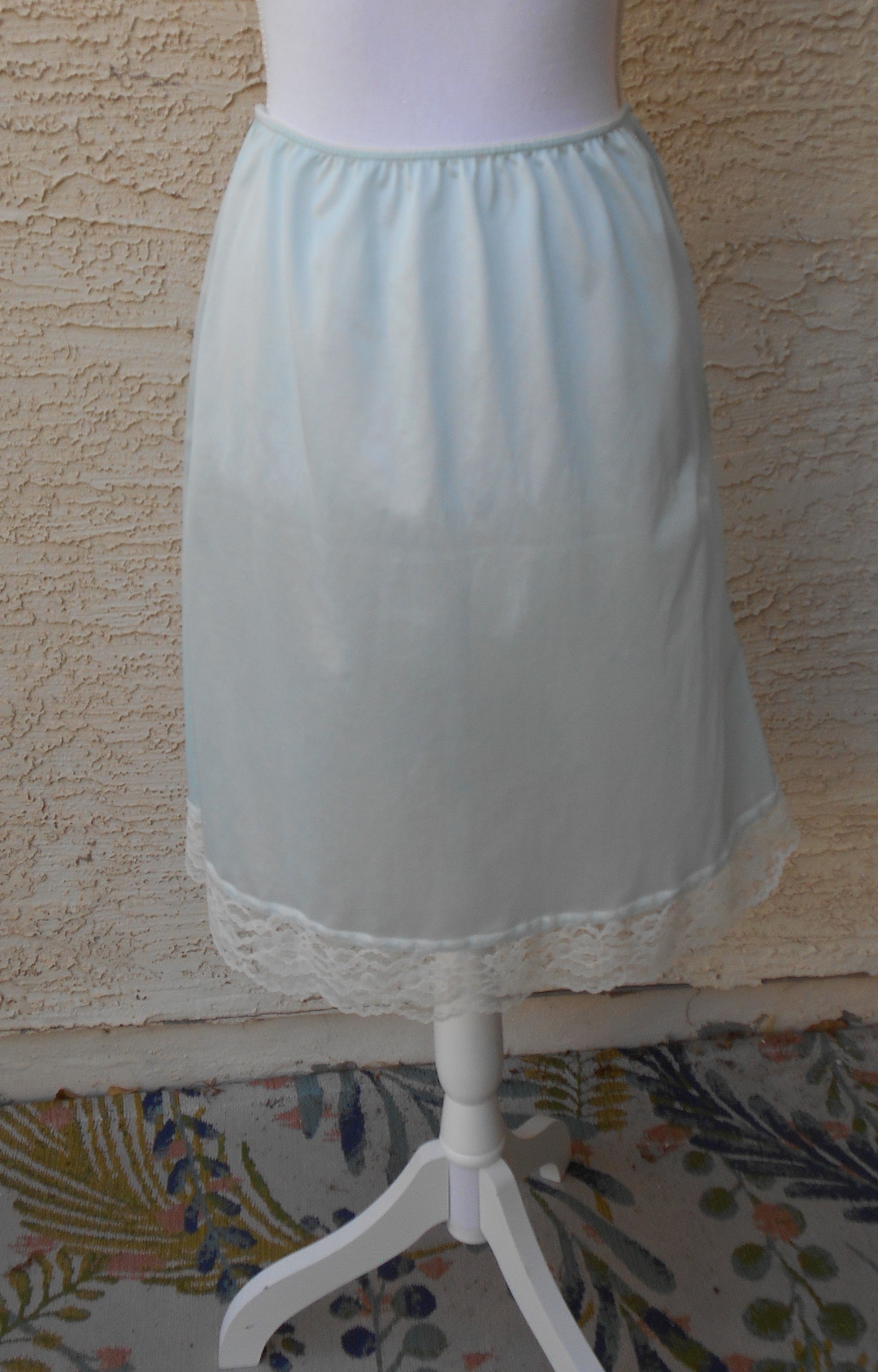 Green Half Slip Vintage Private Treasures by Avon Size Etsy