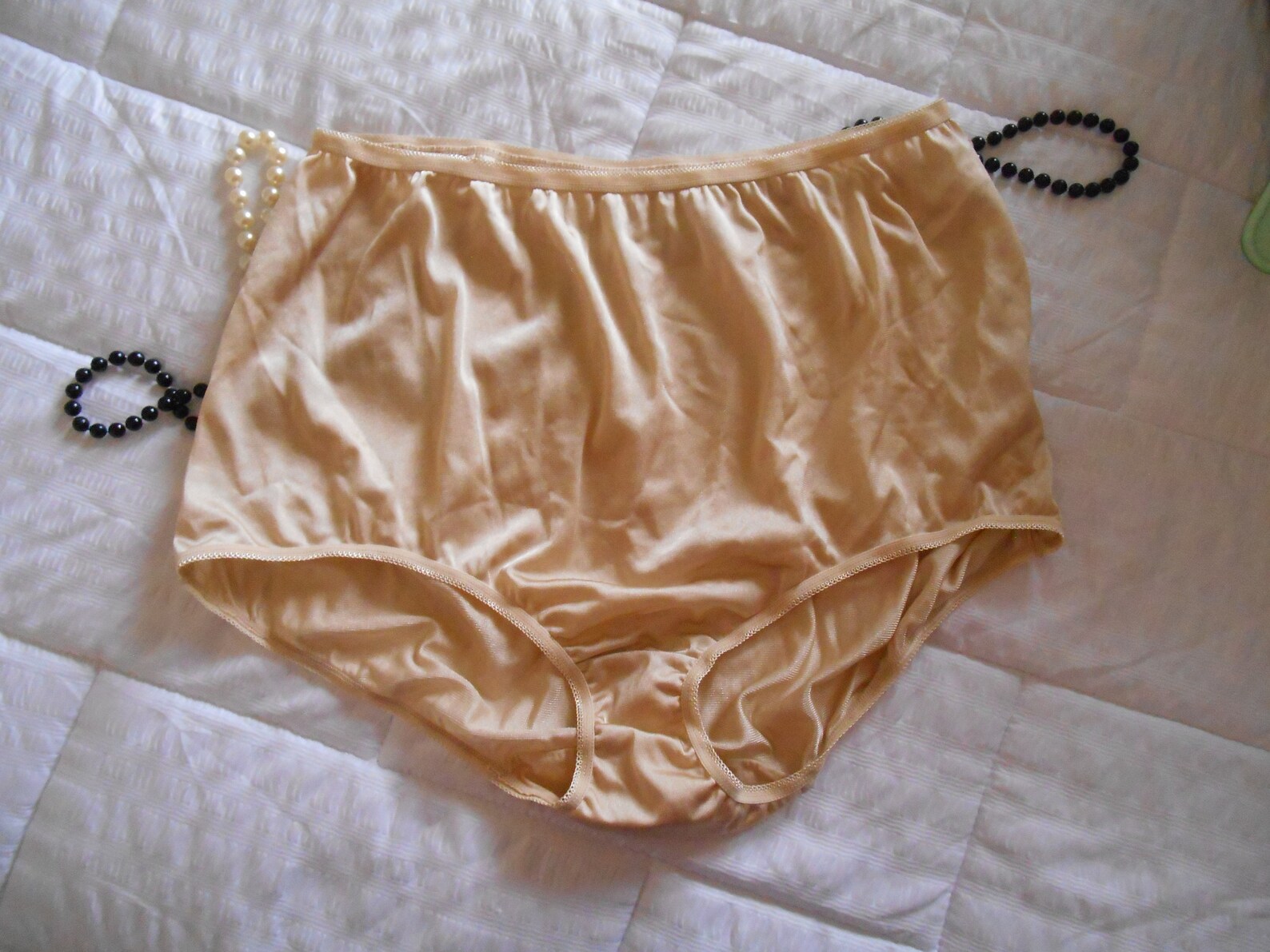 Beige Panty Panties Nylon Granny Size 9 High Waisted by Etsy Canada