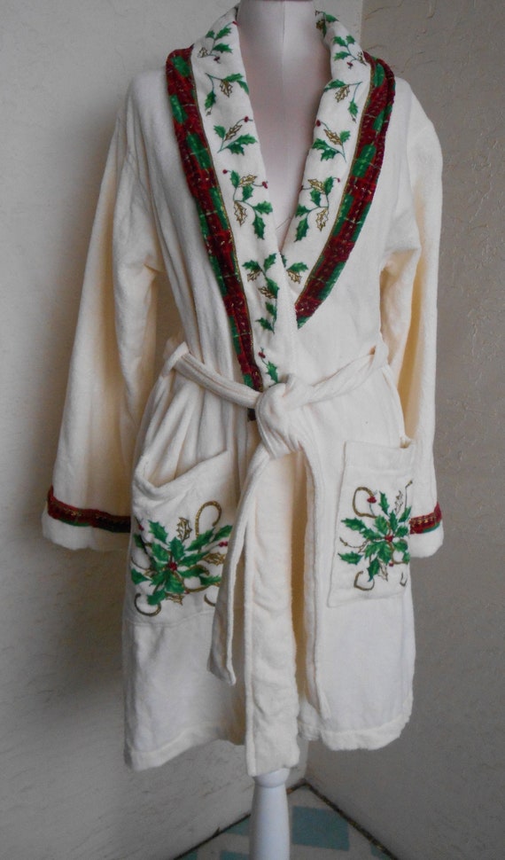 Lenox Robe | Terry Dressing Gown House Coat Christ