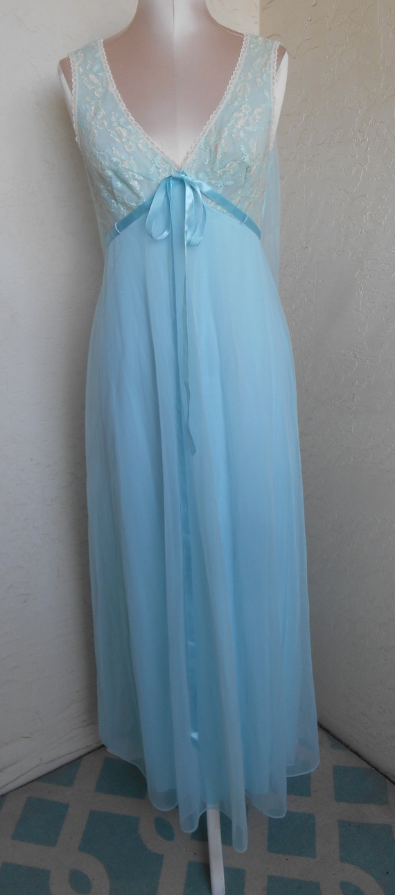 Waterfall Chiffon | Nightgown Negligee Lacy Nylon