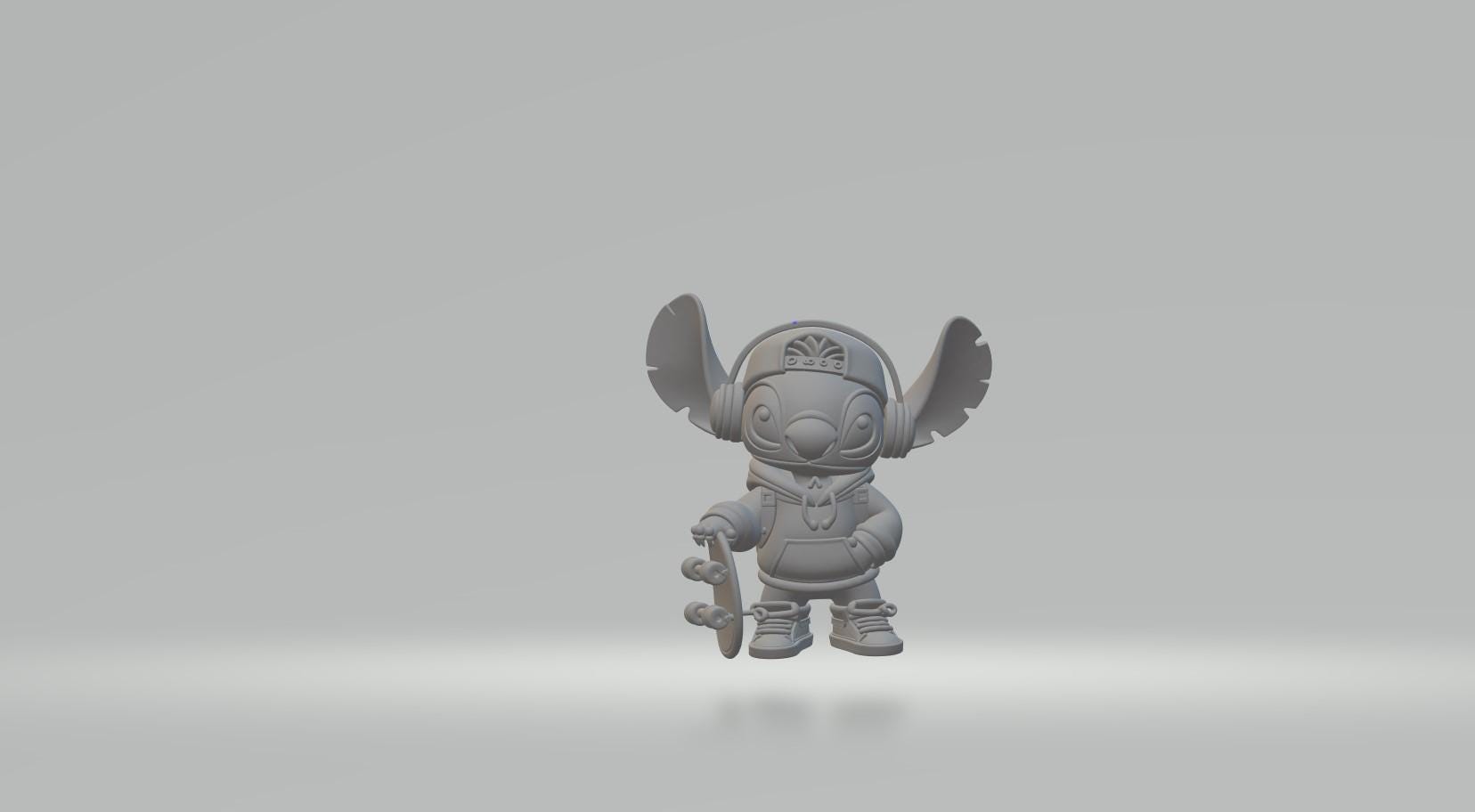 Stitch STL File for 3D Printing - Lilo and Stitch Figure - Digital ...