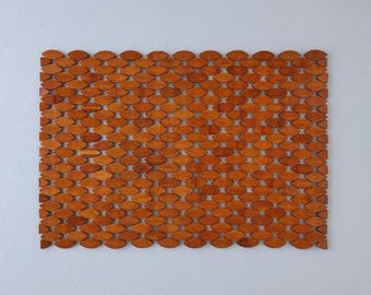 Holz Badematte, wasserdichte Bambus Badematte, Luxus Holz Dekor - Etsy.de