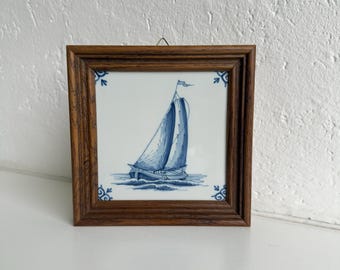 Delft ręcznie malowana płytka Tichelaar Makkum