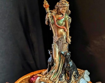 Hecate Offering Bowl - Altar Dish for Protection, Crossroads Magick, and Divine Guidance