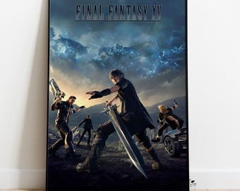 Final Fantasy XV / FFXV - Art Print / Poster - Etsy
