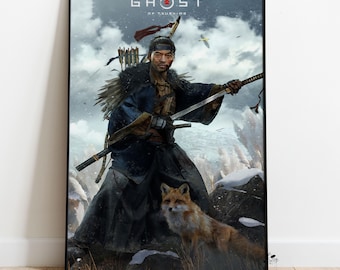 Jin Sakai, Ghost of Tsushima | Proxy Card - Etsy UK