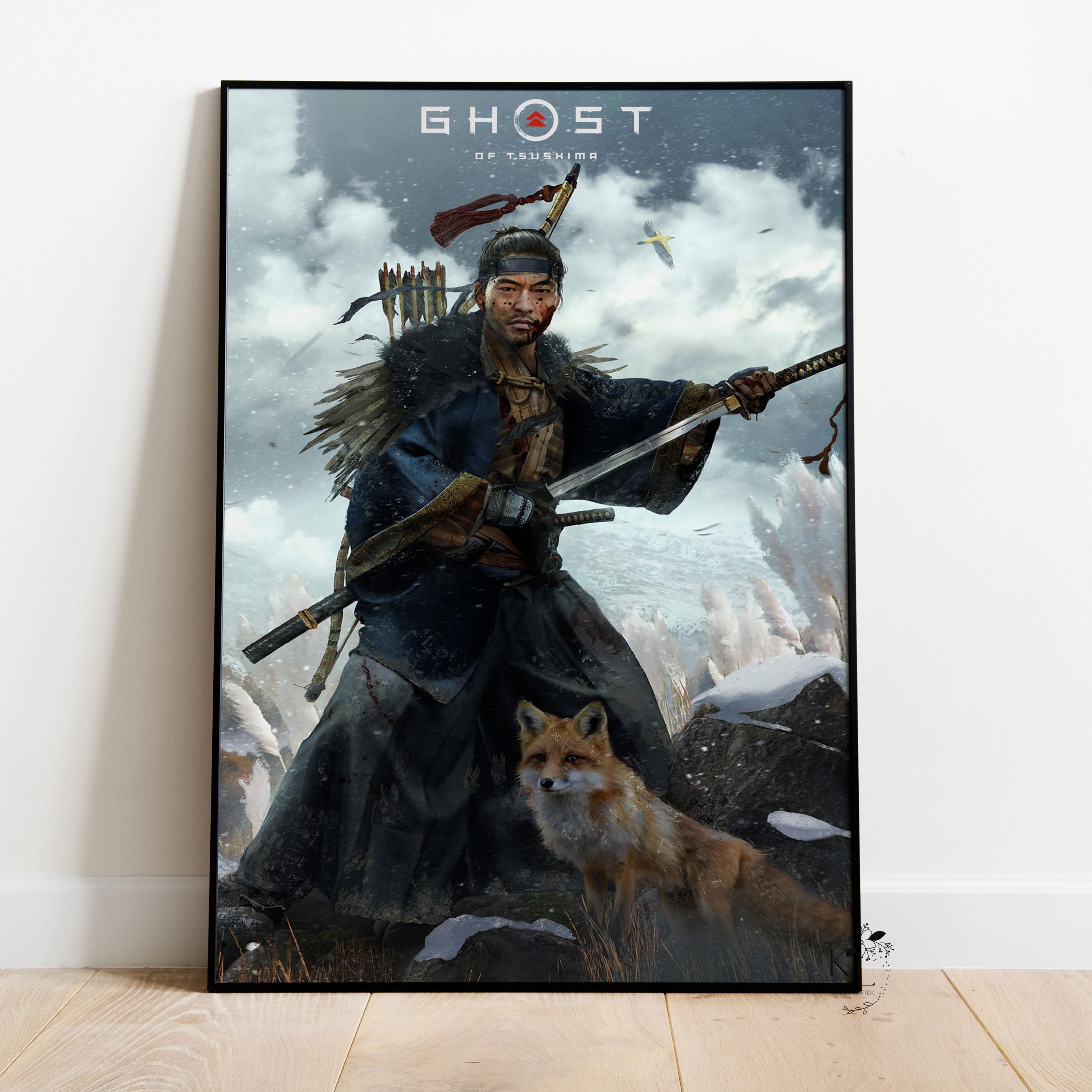 Ghost of tsushima poster - Etsy 日本