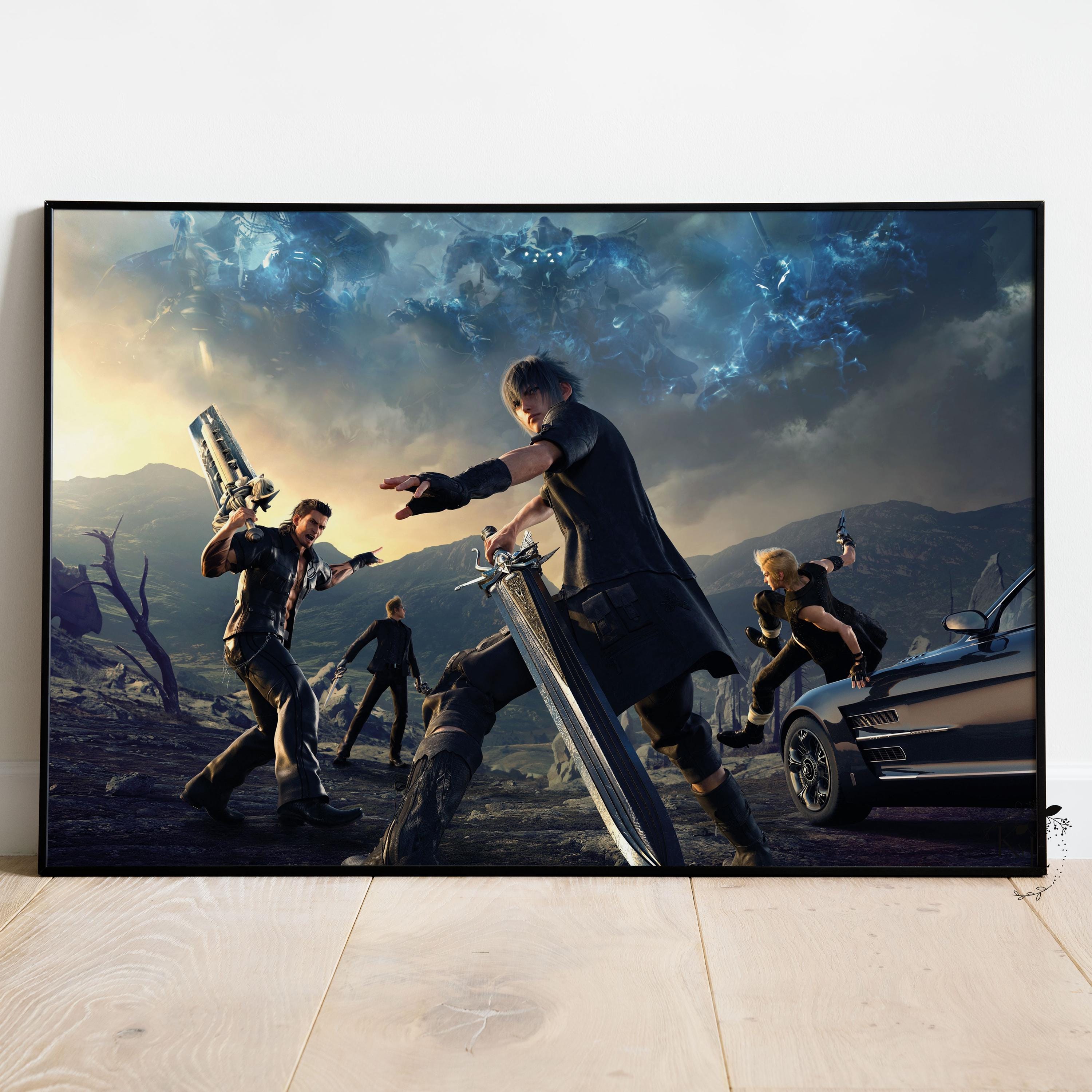 Final Fantasy XV Game Poster | Noctis Lucis Caelum Wall Art