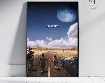 Final Fantasy XV / FFXV - Art Print / Poster - Etsy