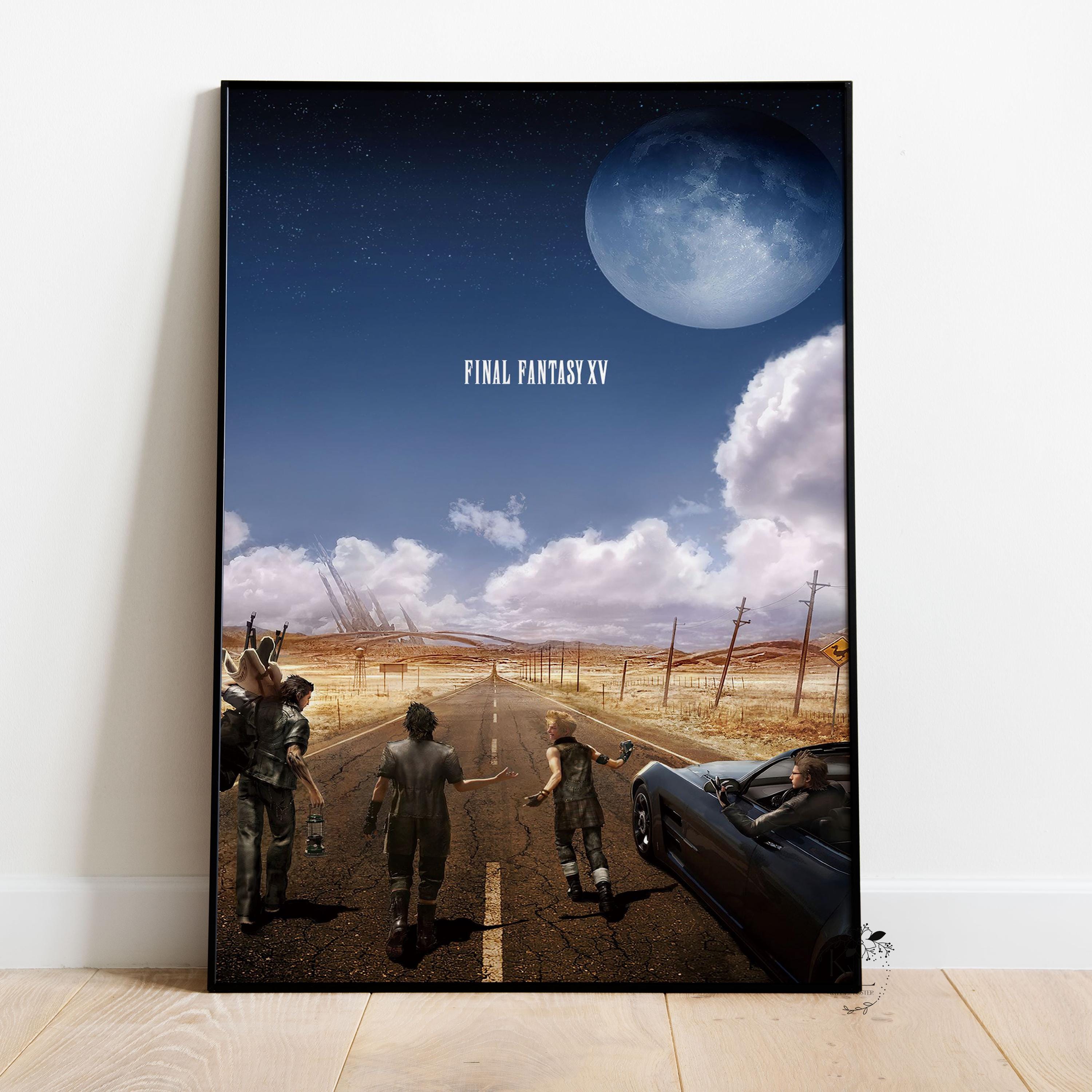 Final Fantasy XV Game Poster | Noctis Lucis Caelum Wall Art