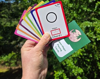 Open Handpan Playing Cards – Songwriting Tool for Any Scale