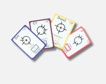 D Kurd 10 Handpan Chord Cards – Songwriting Tool for Handpan Players
