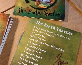 Amy Naylor Signed CD – The Earth Teaches
