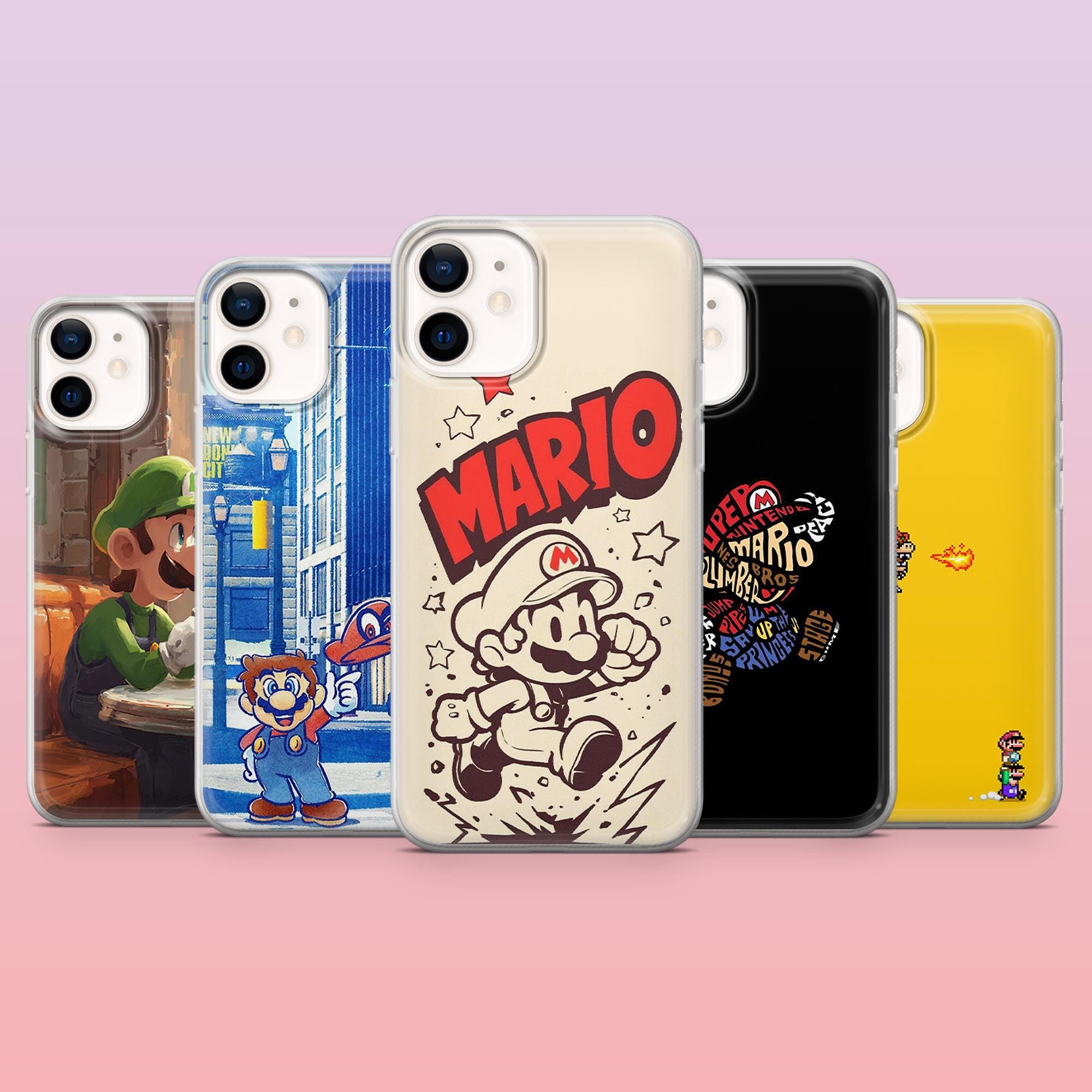 Discover Mario Super Mario Luigi Phone Case for iPhone 12-17