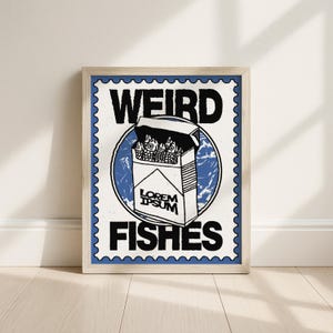 radiohead cigarette poster Weird Fishes Radiohead Poster