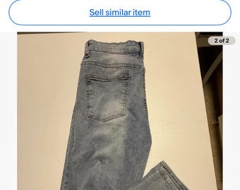 Light blue jeans 36/30 & 38/30