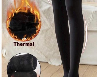 Winter Warm Fleece Tights Thermal Pantyhose Panty Thermal Thick Tight Pantyhose