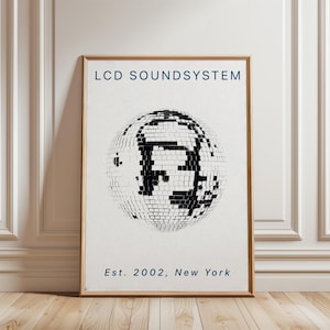 Lcd-geluidssysteem afdrukken | This Is Happening-albumkunst aan de muur | Poster alternatieve elektronische muziek