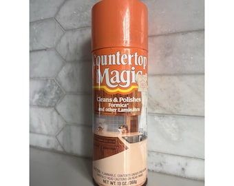 Vintage Countertop Magic Detergente e lucidante per laminati Formica da 13 oz. (75% di riempimento)