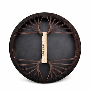 Handmade Cow Skin Shamanic Drum | Meditation & Ritual Drum with Beater