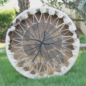 Handmade Shamanic Drum – Sacred Sound Healing with Beater