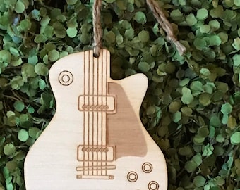 Guitar Tag/Ornament/Car Charm - music keepsake reminder humor funny memory momento 2020 ornament exchange gift exchange acoustic electric