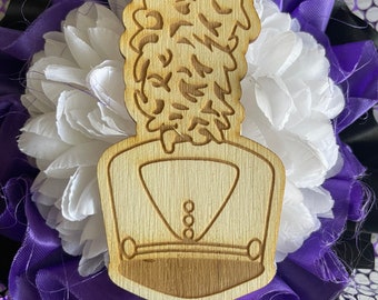 DIY wood cutouts - Marching Band high school homecoming mum color guard band winter guard