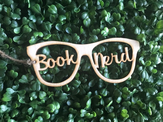 Book Nerd Bookmark Wood Reading Book Library Lover - Etsy