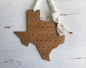 Texas earrings holder