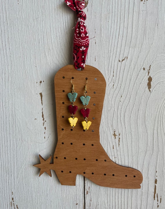 Western earring sale holder