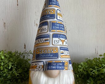 Texas Gnome - decor tiered tray centerpiece party vignette table shelf sitter state usa america hometown relocation welcome housewarming