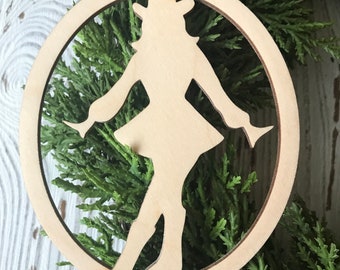 Drill team Ornament - Dance team tag favor gift