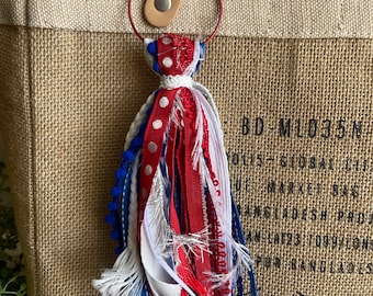 Bag tag l Purse Charm l Tassel l Backpack l Tote bag - sports team spirit mom fan high school college university game time dance cheer band