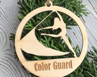 Colorguard Ornament - Female Color Guard 2022