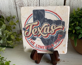 Texas - coaster home decor Cowboy pride farmhouse western state texan lone star state