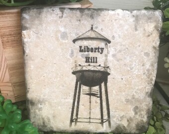 Liberty Hill Texas - coaster home decor Cowboy pride farmhouse western state texan home