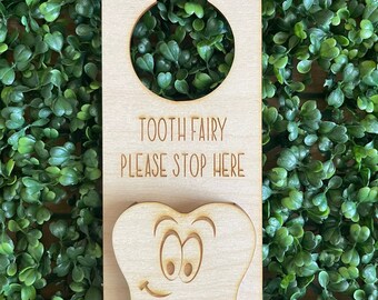 Tooth Fairy Door Hanger - DIY home decor children’s room kids baby teeth