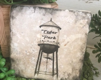 Cedar Park Texas - coaster home decor Cowboy pride farmhouse western state texan