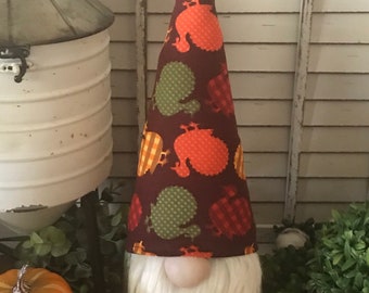 Thanksgiving Gnome - decor tiered tray kitchen shelf sitter floral fall autumn pie Turkey pumpkin thankful blessed