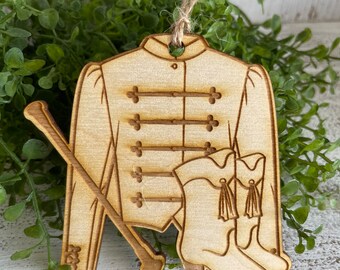 Majorette Band Ornament - Twirler Band Color Guard high school ensemble drum corp