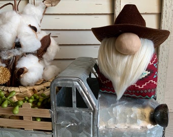 Western Cowboy Gnome Mini