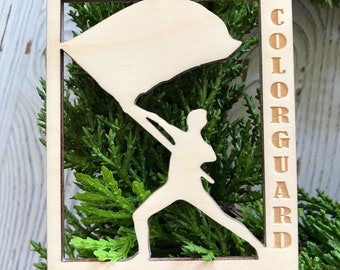 Colorguard Ornament - Color Guard