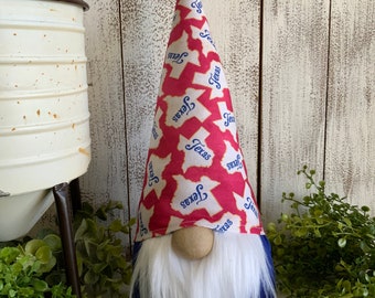 Texas Gnome - decor tiered tray centerpiece party vignette table shelf sitter state usa america hometown relocation welcome housewarming