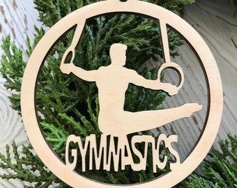Gymnastics Tag Ornament