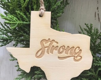 Texas Ornament - Strong