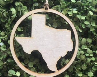 Texas Ornament - State keepsake souvenir reminder tag lone Star 2023