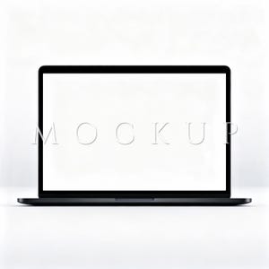 Laptop Mockup, Computer Device, Digital Product Selling, ISO Aspect, PSD & JPEG, Photoshop Templates, 67