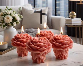 Silicone Candle Mold | Floral